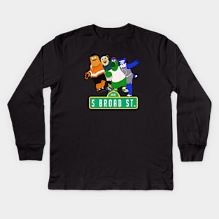 Broad St Squad Kids Long Sleeve T-Shirt